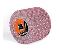 Sanding Roller Brush, Synthetic Fibre Brush for Satin Machine, Sanding Rollers 80 Grit for Wood, Metal, Stone Surfaces, Renovated, Satin Pattern