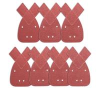 Sanding Sheets for Black and Decker Mouse Sanders, 40PCS 40 60 80 120 Grit Sandpaper Assortment with Extra Tips for Replacement, 4 Holes Hook and Loop Detail Sander Sanding Pads Sand Paper