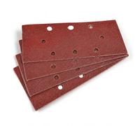 Sanding Sheets P80, 10 Pack, 93 x 230mm, 1/3 Sheet Perforated, Wood & Paint