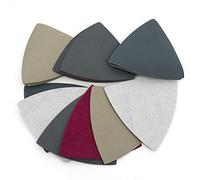 Sanding Sheets Vogueing Tool 10Pcs Triangle Sandpaper 90x90x90MM Wet Dry Hook and Loop Mouse Sanding Sheets for 996A (600 Grit)