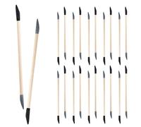Sanding Sticks Double End 150/280 Grit - 20 PCS Fine Detailing Tools for Tight Spaces, Plastic Models & Wood Hobby | 5.4 x 0.2 Inch Matchsticks Design | Ideal for Detail Work, Nail Art, Pottery