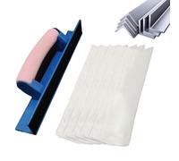 Sanding Tools | Manual Sanding Block | Portable Device with Set of 50 Sandpapers for DIY Wood Walls and Home Furniture for Beginners