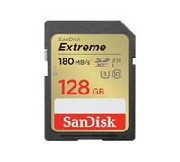 SanDisk Extreme SDXC Card 128 GB Black, Gold