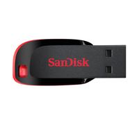 SanDisk USB 2.0 Flash Drive Cruzer Blade 128 GB Black, Red
