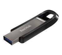 SanDisk Extreme Go USB flash drive 128 GB USB Type-A 3.2 Gen 1 (3.1 Gen 1) Stainless steel