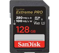 SanDisk Extreme PRO V60 SDXC 128GB UHS-II, Class 10