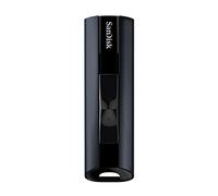 SanDisk 128GB Extreme PRO USB 3.2 Solid State Flash Drive, up to 420 MB/s read speeds, up to 380 MB/s write speeds, password protection, RescuePRO data recovery software, durable casing