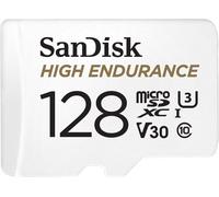 SanDisk 128GB High Endurance microSDXC card for IP cams & dash cams + SD adapter