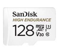 SanDisk 128GB High Endurance Video MicroSDXC Card with Adapter for Dash Cam and Home Monitoring systems - C10, U3, V30, 4K UHD,Micro SD Card -SDSQQNR