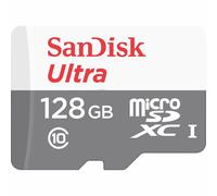 Sandisk 128Gb Ultra Class 10 Uhs-I Microsd Memory Card