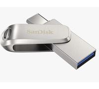 SanDisk 128GB Ultra Dual Drive Luxe Type-A/C Flash Drive, USB 3.1, Gen1, 150MB/s
