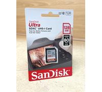 SanDisk 128GB Ultra SDXC card up to 100 MB/s speed UHS-I Class 10 U1 memory card
