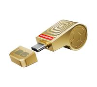 SANDISK 128GB USB-C Flash Drive, FIFA World Cup 2026 Gold Edition - Up to 300MB/s Transfer speeds, USB 3.2 Gen 1, USB Type-C - Gold - SDCZIA-128G-G46GLD