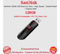 SanDisk 128GB USB Flash Drive USB 3.0 Memory Stick High Speed Genuine