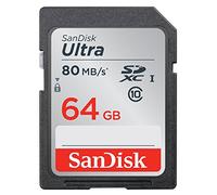 SANDISK 139768 ULTRA SDXC 64GB 80 MB/s Class 10 UH