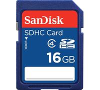 Sandisk 16GB SD Card SDHC Memory Card for Camera Universal - Blue Class 4