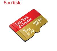 SanDisk Extreme® 1TB microSDXC ¢ UHS-I, 190MB/s Read, 130MB/s Write Memory Card for 4K Video on Smartphones, Action Cams and Drones