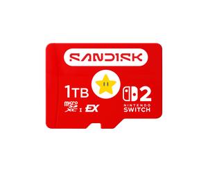 SanDisk 1TB MicroSD™ Express Card for Nintendo Switch™ 2 - SDSQXF8-1T00-GR6ZN