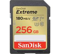 SanDisk 256GB Extreme UHS-I SDXC Memory Card (180MB/s)