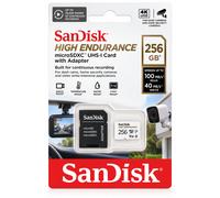 SanDisk High Endurance 256 GB MicroSDXC UHS-I Class 10