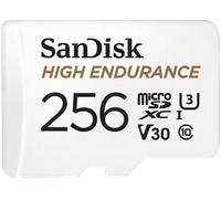 SANDISK 256GB HIGH Endurance microSD Card + Adapter
