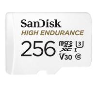 SanDisk 256GB High Endurance UHS-I microSDXC Memory Card with SD Adapter