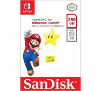 SanDisk 256GB Micro SD SDXC Card Nintendo Switch Licensed SDSQXAO-256G-GNCZN