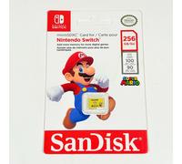 SanDisk Nintendo Switch 256GB microSDXC Card UHS-I U3