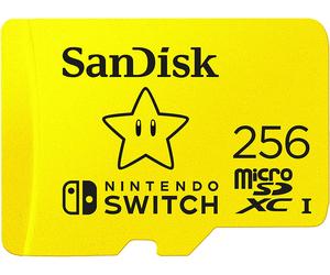 Sandisk 256GB MicroSDXC Memory Card for Nintendo Switch