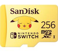 SanDisk 256GB, MicroSDXC, UHS-I, Memory card - Nintendo Switch - Pikachu