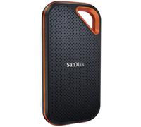 SanDisk Extreme Pro 2TB Portable NVMe SSD, USB-C, up to 2000MB/s, Ruggedised and Water-Resistant, carabiner loop., New