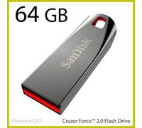SanDisk 32GB 64GB Cruzer Force USB Flash Drive CZ71 High Speed Memory Stick