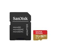 SanDisk Extreme 32 GB Class 10/UHS-I (U3) microSDHC - 100 MB/s Read -