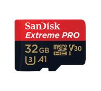 SanDisk 32GB Extreme Pro Micro SD (SDHC) Card U3, V30, A1, 100MB/s R, 90MB/s W