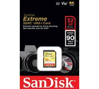 SanDisk 32GB SD Memory Card For Nikon D3100 D5100 D7000 D90 Camera 4K Video U3