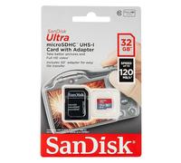 SanDisk 32GB Ultra MICRO SDHC SD Card + Adapter Class 10 UHS-I Memory Card (UK)