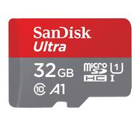 SanDisk 32GB Ultra microSDHC card SD adapter up to 120 MB/s with A1 App