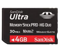 Sandisk 4GB Ultra 30MBS Memory Stick Pro-HG Duo MSPD Card - Retail Pack