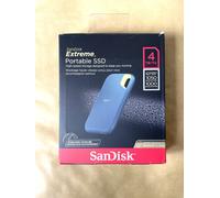 SanDisk 4TB Extreme Portable SSD, 1050MB/s Read/1000 Write 4T00-G25M Gen 2 New