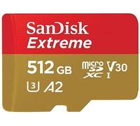 Sandisk Micro SD Extreme 190MB/s Flash Memory Card 512GB