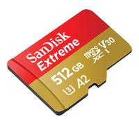 SanDisk 512GB Extreme UHS-I microSDXC Memory Card with SD Adapter