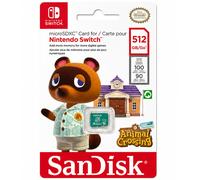 SanDisk 512GB microSDXC Card for Nintendo Switch - Animal Crossing Edition