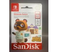 SanDisk 512GB microSDXC card for Nintendo Switch - BRAND NEW Animal Crossing
