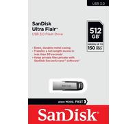 SanDisk 512GB Ultra Flair Flash Pen Drive Memory Stick Storage USB 3.0 150MB/s