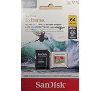 SANDISK 64GB Extreme Micro SD Class 10 U3 Card For Go Pro Hero 13 12 11 170MB/s