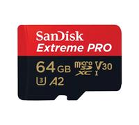 SanDisk 64GB Extreme Pro MicroSDXC Card Class 10 UHS-I 200 MB/s