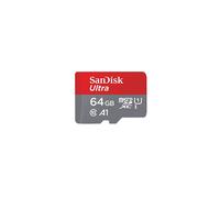 SanDisk Ultra MicroSDXC Card 64 GB Grey, Red