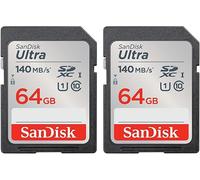 Sandisk 64GB Ultra SDXC Card up to 140 Mb/S with A1 App Performance UHS-I Class
