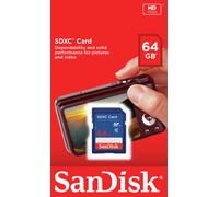 SanDisk 64GB SDXC Memory Card Class 4 - SDSDB-064G-B35