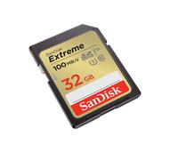 SANDISK CARDS EXTREME PLUS 32GB SDHC, 100MB/S 60MB/S, SDSDXWT-032G-GNCIN